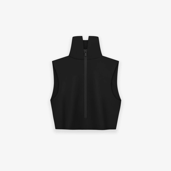 Fear of God Athletics | Womens High Neck Crop Top - Picture 2 of 4